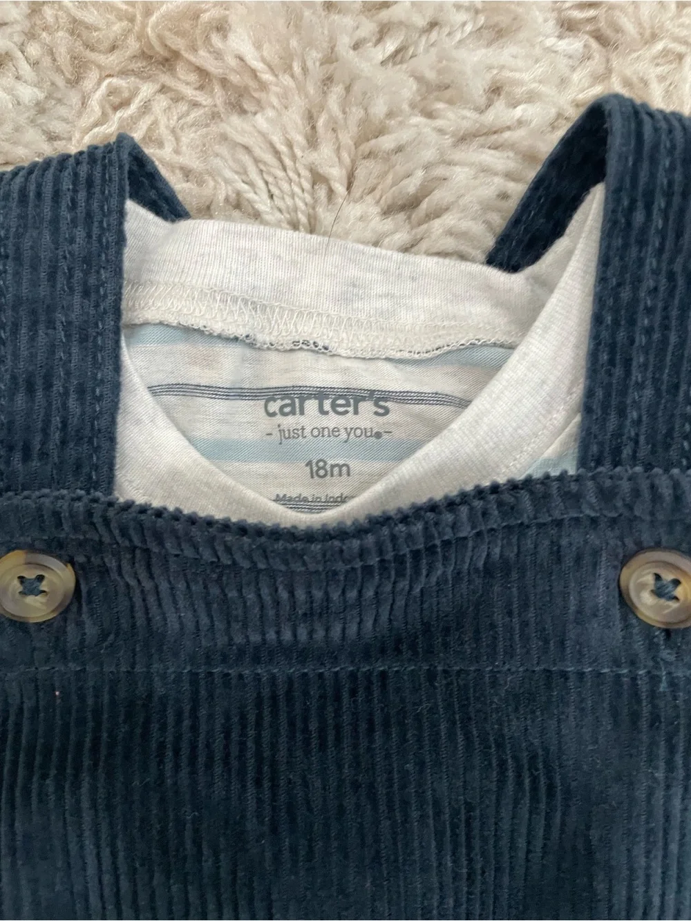 Carters soft corduroy